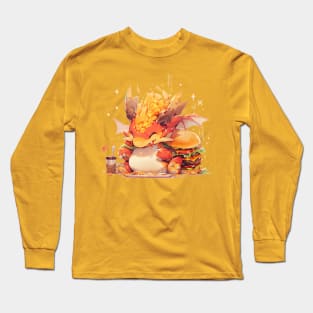 Junk food Dragon Long Sleeve T-Shirt